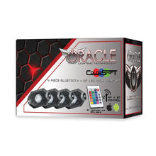 Load image into Gallery viewer, Oracle Bluetooth + RF Underbody Rock Light Kit - 4 PCS - ColorSHIFT - DTX Performance