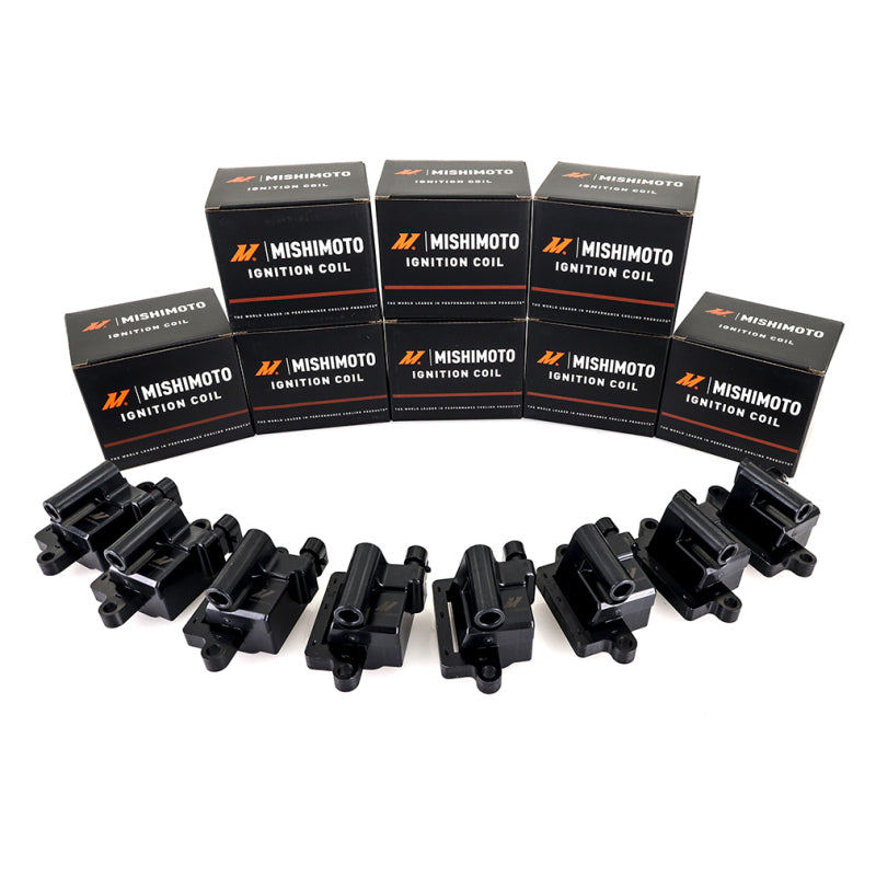 Mishimoto 99-07 GM Square Style Engine Ignition Coil Set - DTX Performance