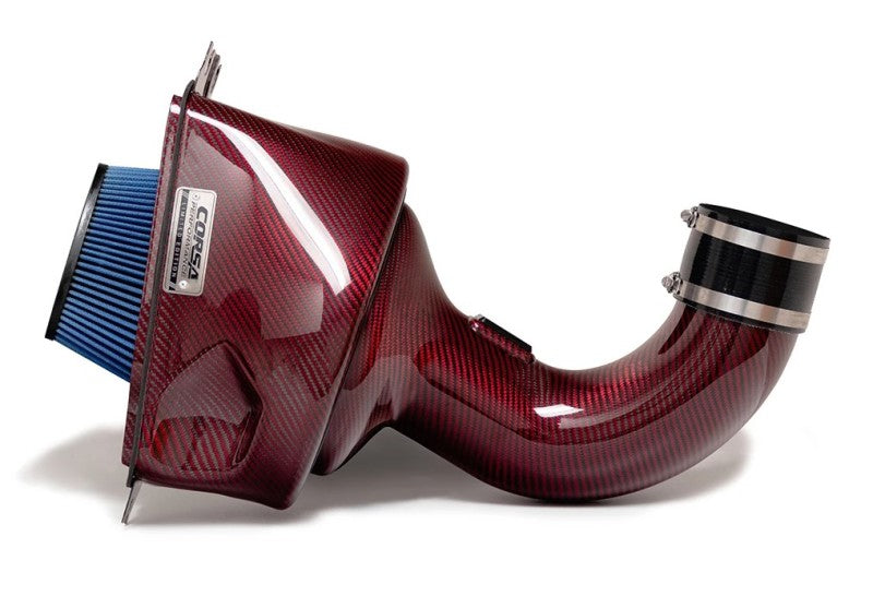 Corsa 14-19 Chevrolet Corvette C7 6.2L V8 Red Carbon Fiber Air Intake (Does Not Fit Z06/ZR1) - DTX Performance