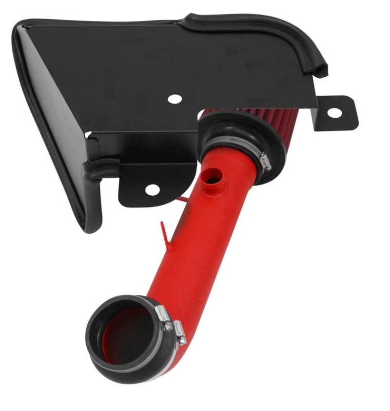 AEM 2015 Volkswagen Golf GTI 2.0L Cold Air Intake System Wrinkle Red - DTX Performance