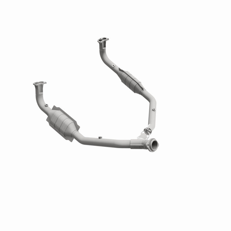 MagnaFlow Conv DF 97 Land Rover Defender 90 4.0L Y-Pipe Assy / 96-99 Discovery 4.0L Y-Pipe Assy - DTX Performance