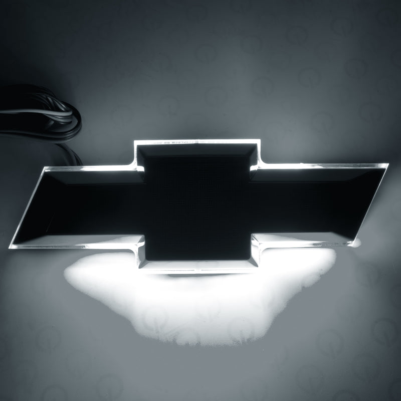 Oracle Illuminated Bowtie - Flat Black Center - White - DTX Performance