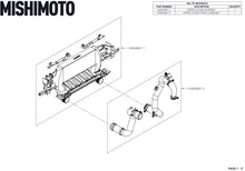 Load image into Gallery viewer, Mishimoto 21+ Bronco 2.3L High Mount INT Kit BK Core BK Pipes - DTX Performance