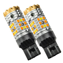 Load image into Gallery viewer, Oracle 7443-CK LED Switchback High Output Can-Bus LED Bulbs - Amber/White Switchback - DTX Performance