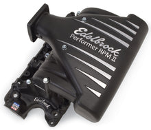 Load image into Gallery viewer, Edelbrock Intake Manifold Ford Mustang 5 0L Performer RPM II Manifold Black Finish - DTX Performance