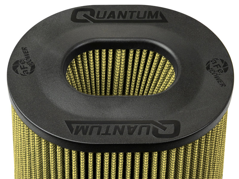 aFe Quantum Pro Guard 7 Air Filter Inverted Top - 5.5inx4.25in Flange x 9in Height - Dry PG7 - DTX Performance