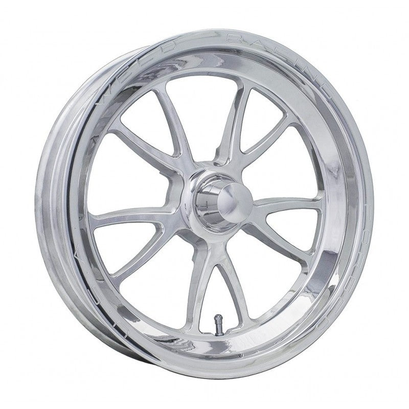 Weld Full Throttle 1-Piece 17x3.5 / Strange Spindle MT / 1.75in. BS Polished Wheel - Non-Beadlock - DTX Performance