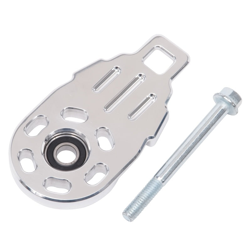 Edelbrock Tensioner Cover Dual Quad Ls/Sbc Supercharger Polished - DTX Performance