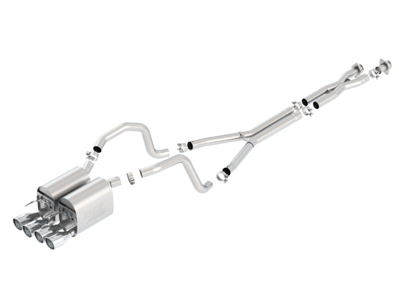 Borla 05-08 Chevrolet Corvette Coupe/Convertible 2dr 6.2L 8cyl AT/MT 6spd ATAK SS Catback Exhaust - DTX Performance