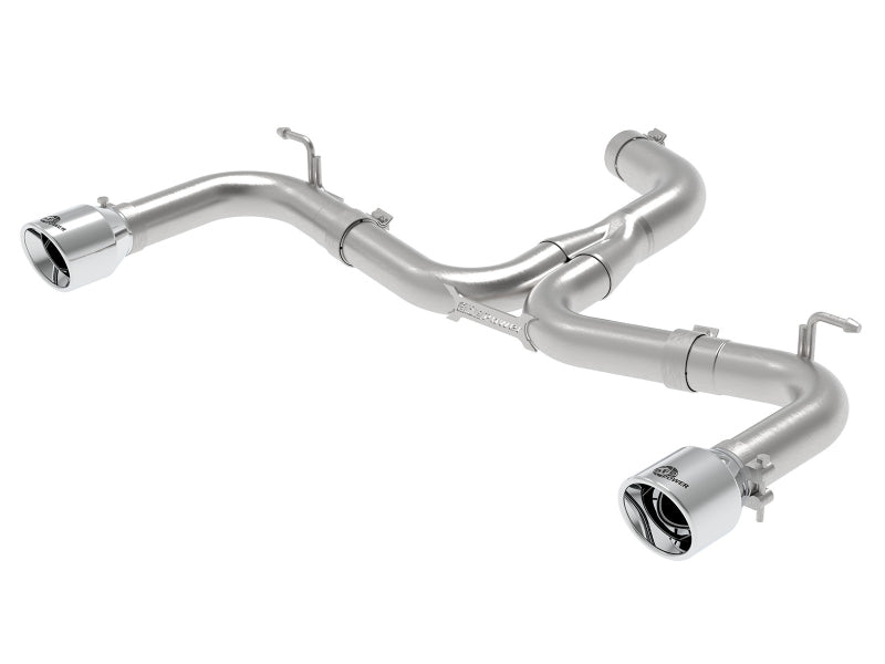 aFe 18-20 VW GTI (MK7.5) 2.0L MACH Force-Xp 3in to 2.5in 304 SS Axle-Back Exhaust System- Pol. Tips - DTX Performance