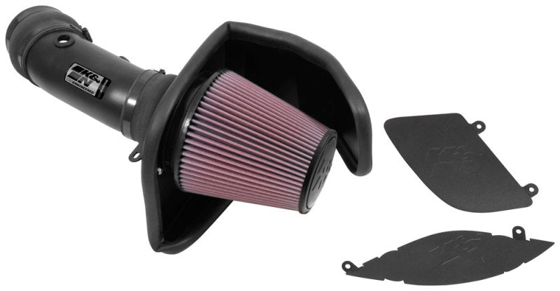 K&N 2017 Dodge Challenger Hellcat SC V8-6.2L F/l Typhoon Air Intake - DTX Performance