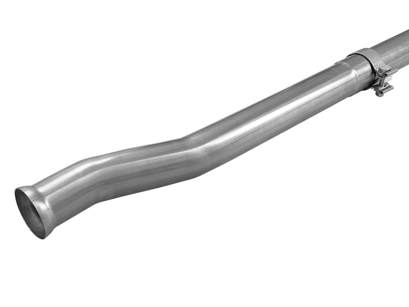 aFe MACH Force-Xp 2-1/2in 409 Stainless Steel Mid-Pipe w/Resonator Delete 18+ Jeep Wrangler JL 3.6L - DTX Performance