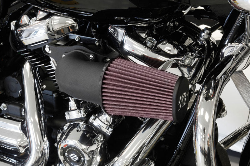 K&N 2017 Harley-Davidson H/D Touring Models Aircharger Performance Intake - Black - DTX Performance