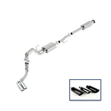 Load image into Gallery viewer, Ford Racing 15-18 F-150 5.0L Cat-Back Touring Exhaust System - Side Exit Chrome Tips - DTX Performance