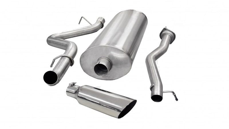 Corsa/dB 07-10 Chevrolet Silverado Crew Cab/Std. Bed 2500 6.0L V8 Polished Sport Cat-Back Exhaust - DTX Performance