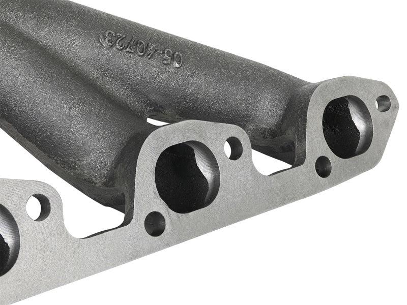 aFe BladeRunner Ported Ductile Iron Exhaust Manifold 07-11 Jeep Wrangler (JK) V6-3.8L - DTX Performance