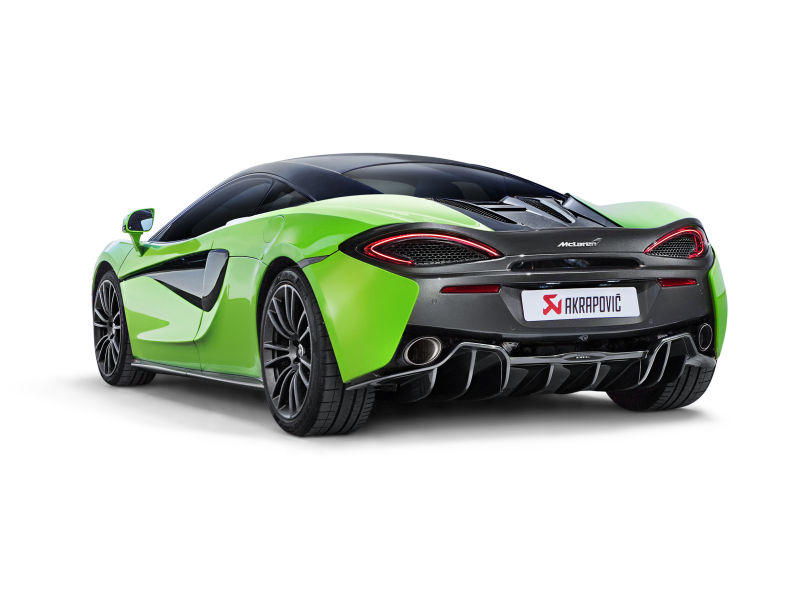 Akrapovic 16-17 McLaren 540C 570S Slip-On Line (Titanium) w/ Carbon Tips - DTX Performance