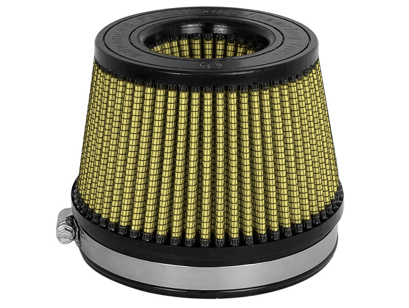 aFe MagnumFLOW Pro GUARD7 Universal Air Filter 5in. F x 5-3/4in B x 4-1/2in.T - DTX Performance