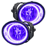 Oracle Lighting 01-02 Nissan Frontier Pre-Assembled LED Halo Fog Lights -UV/Purple