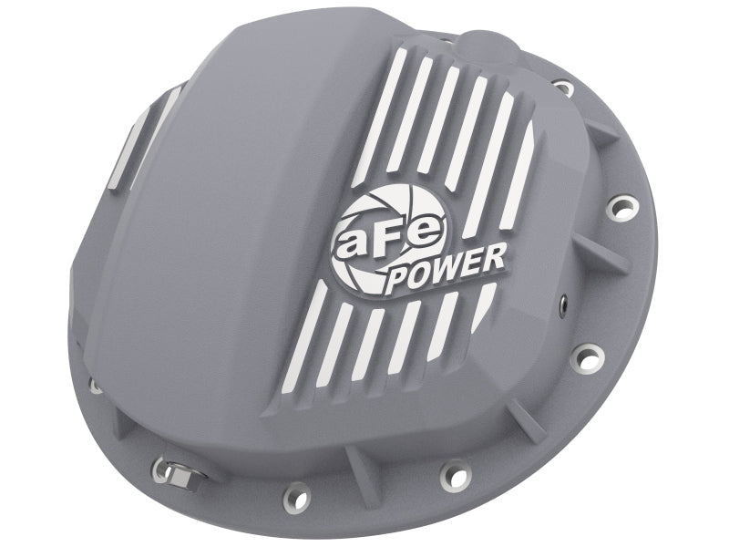 aFe Pro Series GMCH 9.5 Rear Diff Cover Raw w/ Machined Fins 19-20 GM Silverado/Sierra 1500 - DTX Performance