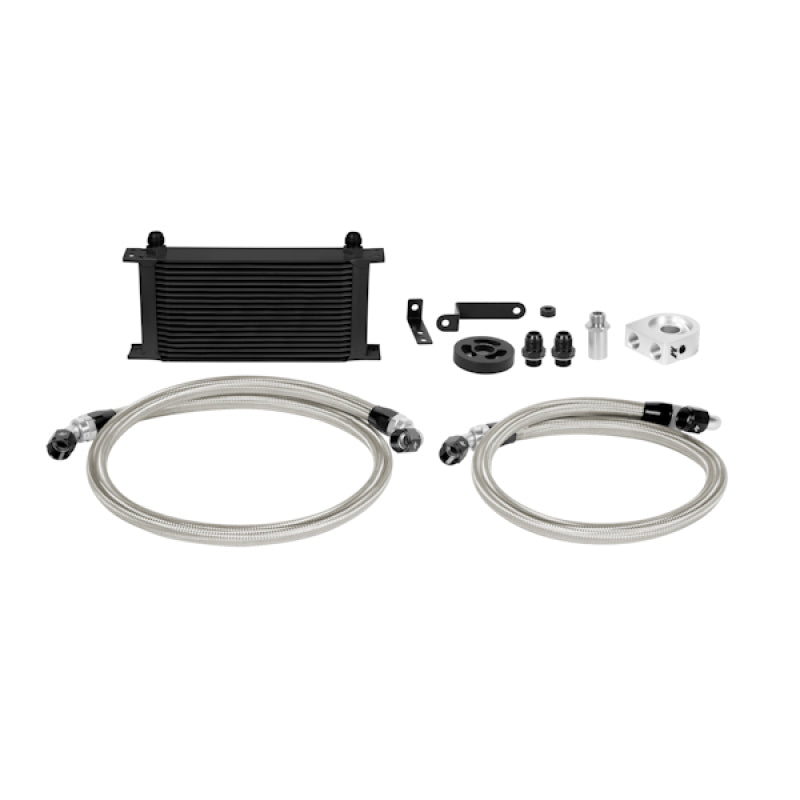 Mishimoto 08-14 Subaru WRX Oil Cooler Kit - Black - DTX Performance