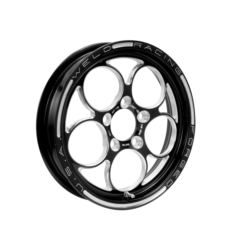 Weld Magnum 1-Piece 15x3.5 / 5x4.75 BP / 2.25in. BS Black Wheel - Non-Beadlock - DTX Performance