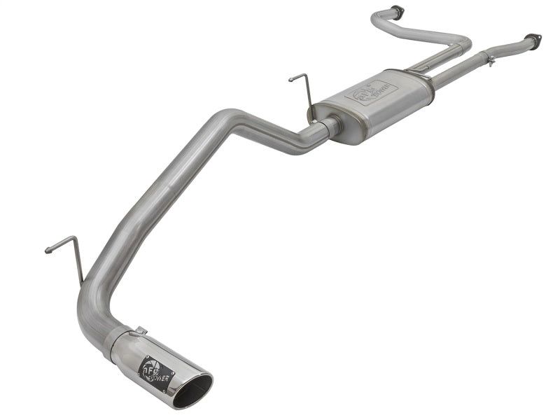 aFe MACH Force-Xp 2-1/2in Cat-Back Exhaust System w/ Polished Tip 16-17 Nissan Titan XD V8 5.6L - DTX Performance