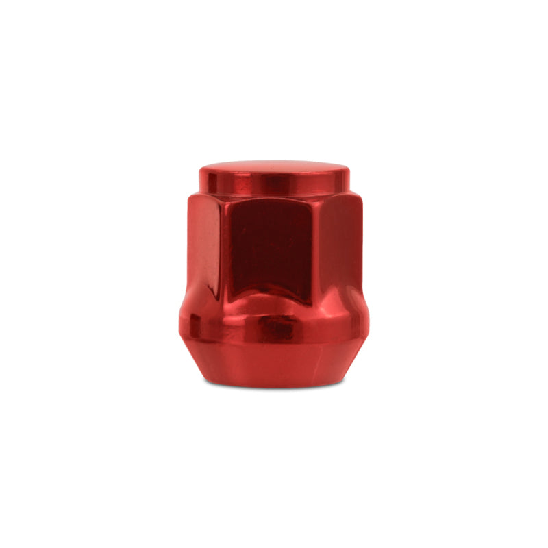 Mishimoto Steel Acorn Lug Nuts M12 x 1.5 - 20pc Set - Red - DTX Performance