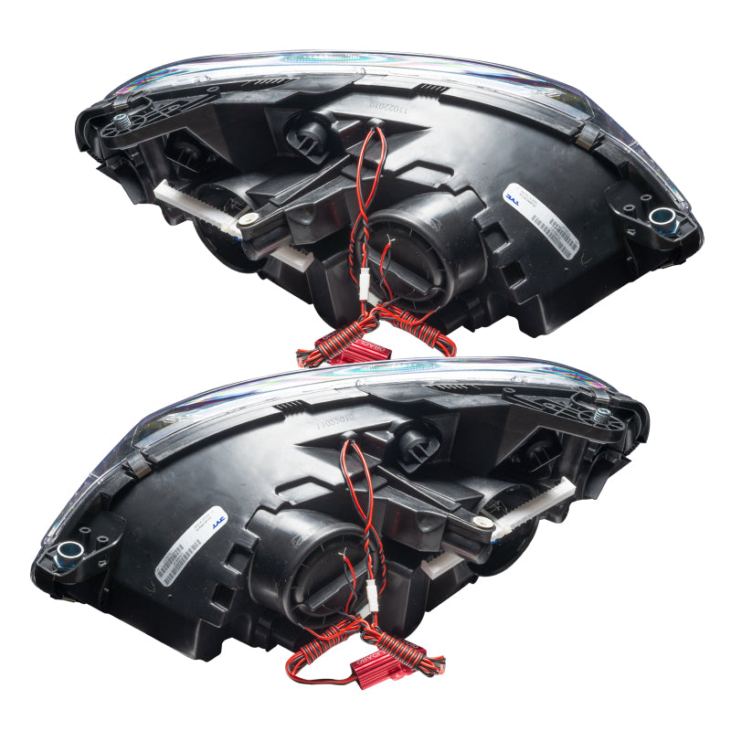 Oracle 08-11 Mercedes Benz C-Class Pre-Assembled Headlights - Chrome Housing - ColorSHIFT - DTX Performance