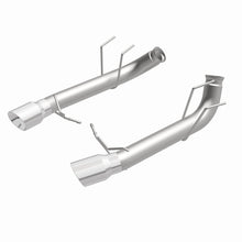 Load image into Gallery viewer, MagnaFlow 13 Ford Mustang Dual Split Rear Exit Stainless Axle-Back Cat Back Exhaust (Competition) - DTX Performance