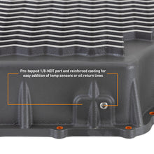 Load image into Gallery viewer, Mishimoto 2011+ Powerstroke 6R140 Transmission Pan - Cast - GR - DTX Performance