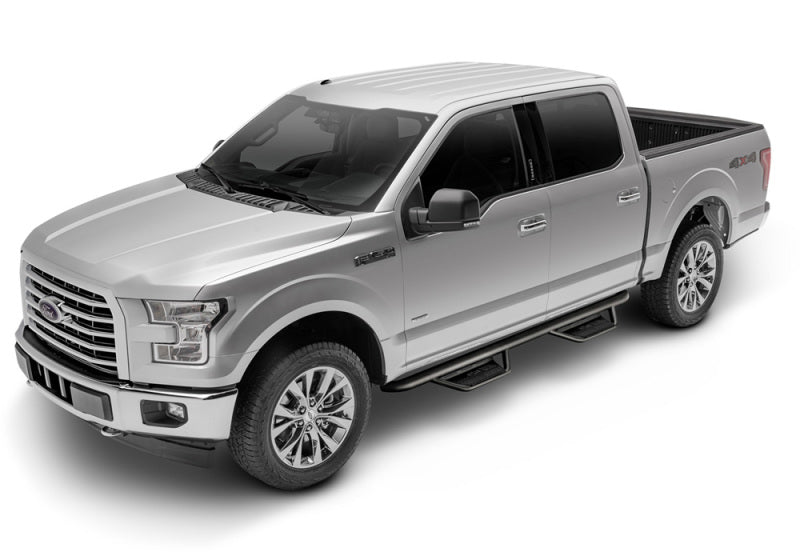 N-Fab Podium LG 09-14 Ford F-150/Raptor/Lobo SuperCrew - Tex. Black - 3in - DTX Performance