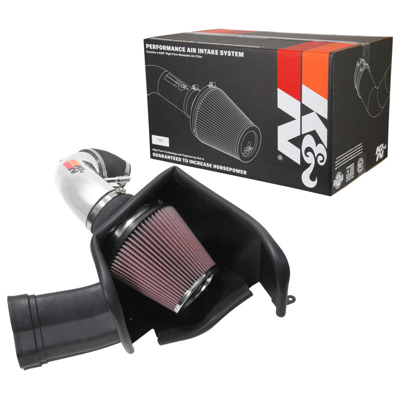 K&N 2018 Ford Mustang GT V8 5.0L F/I Typhoon Air Intake - DTX Performance