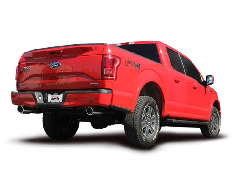 Borla 15-16 Ford F-150 2.7L/3.5L V6 / 5.0L V8 Ext. Cab Std. Bed CB Exh Touring Single Split Rear Ext - DTX Performance