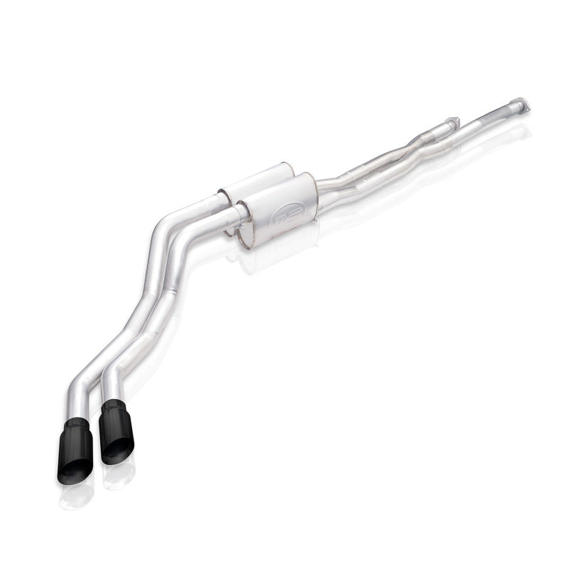 Stainless Works 2014+ Toyota Tundra 5.7L Legend Series Cat-Back Exhaust w/Black Tips - DTX Performance