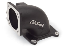 Load image into Gallery viewer, Edelbrock High Flow Intake Elbow 95mm Throttle Body to Square-Bore Flange Black Finish - DTX Performance