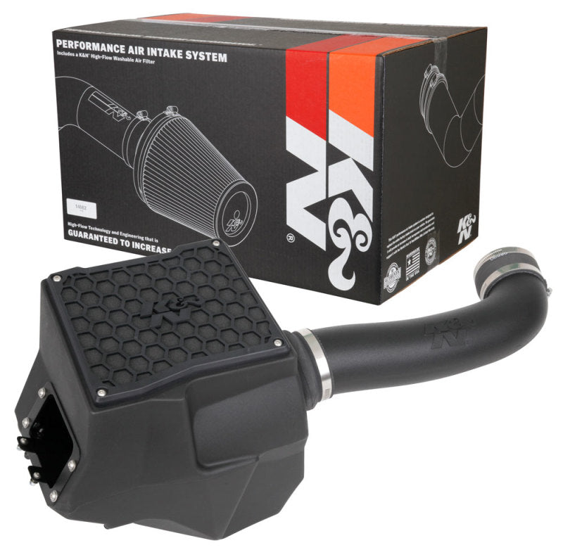 K&N 12-18 Jeep Wrangler 3.6L V6 Performance Intake Kit - DTX Performance