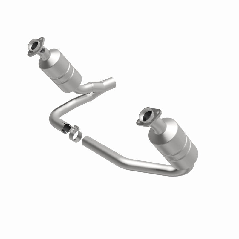 MagnaFlow Conv DF 07-09 Dodge Dakota 3.7L/4.7L /07-09 Mitsubishi Raider 3.7L Y-Pipe Assembly - DTX Performance