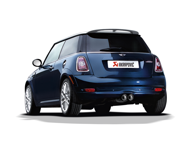 Akrapovic 07-14 MINI Cooper S (R56) / Cooper S Cabrio (R57) Evolution Line Cat Back (SS) (Req. Tips) - DTX Performance