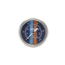 Load image into Gallery viewer, DeatschWerks 0-100 PSI 1/8in NPT Mechanical Fuel Pressure Gauge Brushed Housing Blue Face - DTX Performance