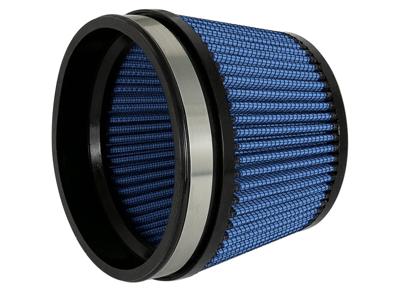 aFe MagnumFLOW Pro 5R Universal Air Filter 5in.F x 5-3/4in.B x 4-1/2in.T (INV) x 3-1/2in.H - DTX Performance