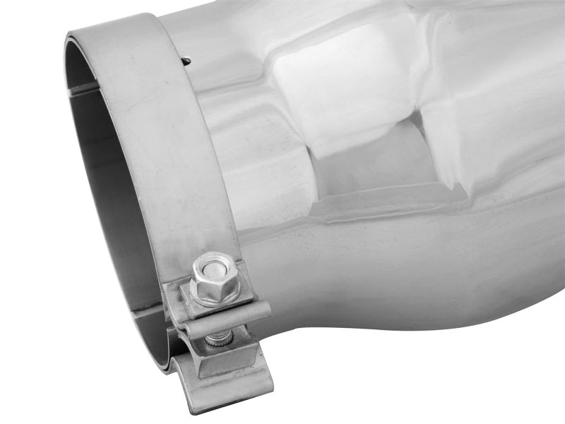 aFe MACH Force-Xp 5in Inlet x 7in Outlet x 15in length 304 Stainless Steel Exhaust Tip - DTX Performance