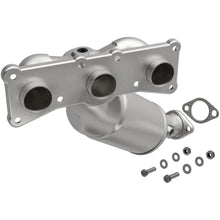 Load image into Gallery viewer, MagnaFlow California Converter Direct Fit 07-13 BMW 328i L6 3.0LGAS 3.75in Inlet 4in Outlet 2in Dia - DTX Performance