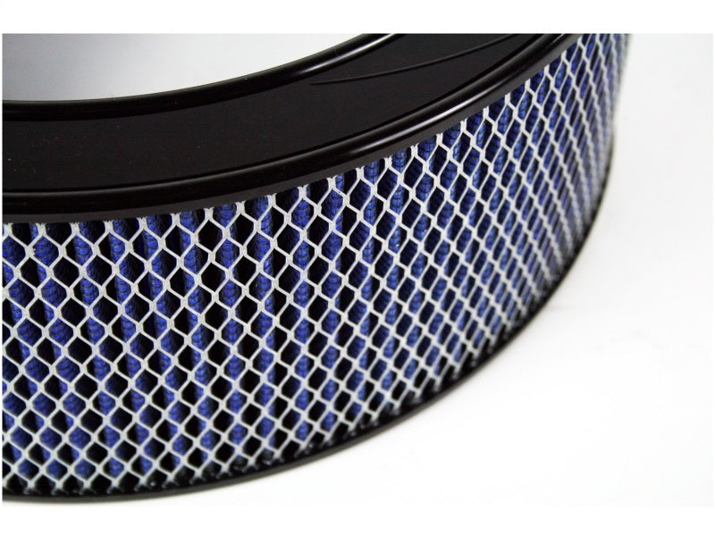 aFe MagnumFLOW Air Filters Round Racing P5R A/F RR P5R 14OD x 11ID x 5H with E/M - DTX Performance