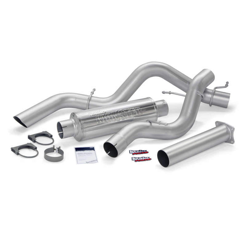 Banks Power 01-05 Chevy 6.6L SCLB Monster Sport Exhaust System - DTX Performance