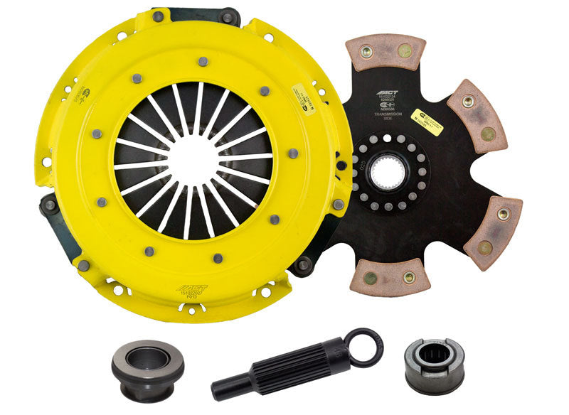 ACT 2001 Ford Mustang HD/Race Rigid 6 Pad Clutch Kit - DTX Performance