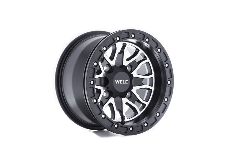 Weld UTV RF Series Raptor U501 15x8 Raptor Beadlock 4x156 4BS Satin BLK MIL - DTX Performance