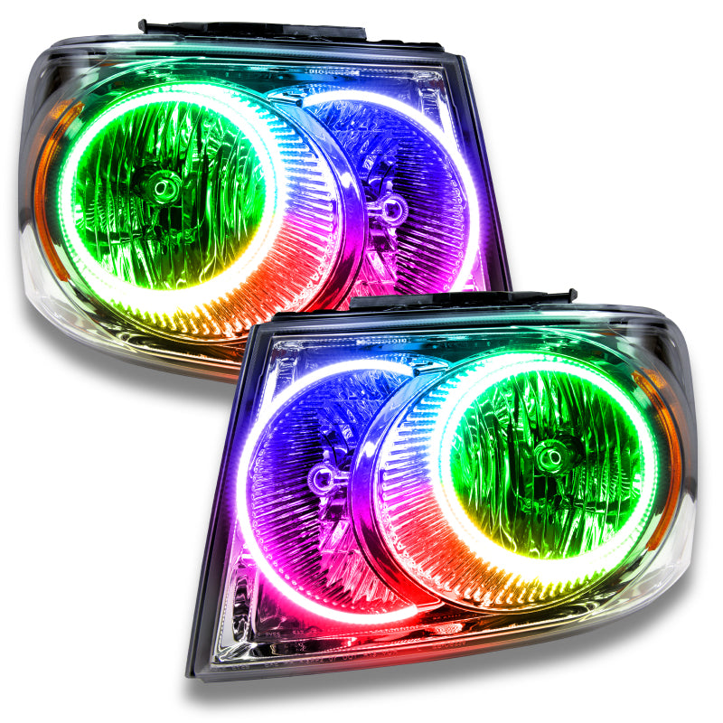 Oracle 07-09 Dodge Durango SMD HL - Chrome - ColorSHIFT w/o Controller - DTX Performance