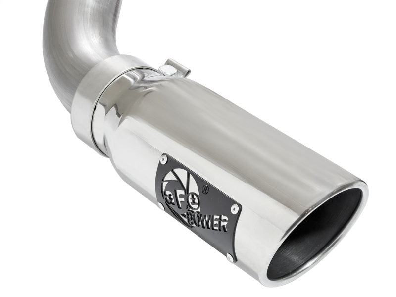 aFe MACHForce XP Exhausts Cat-Back Polished Tips 09-17 GM Silverado 1500 4.3/5.3L RegCab SB/LB - DTX Performance