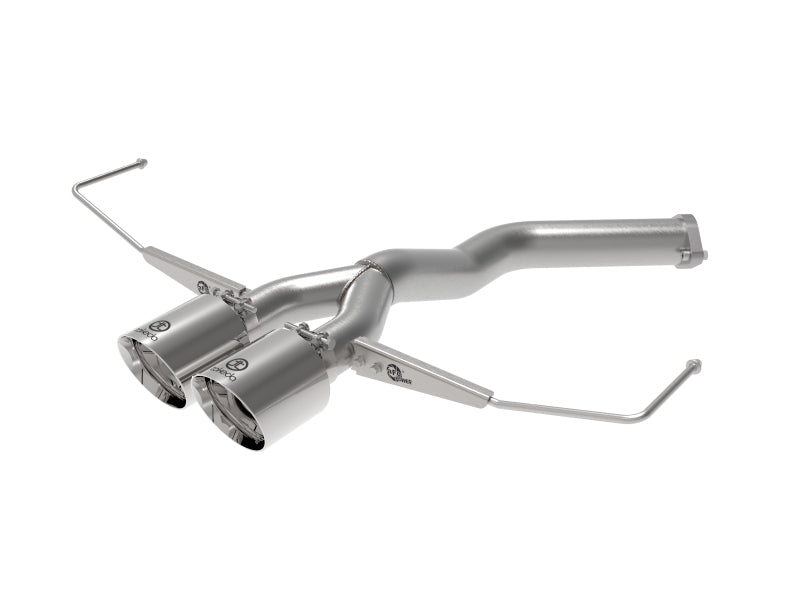 aFe Takeda 3in-2.5in 304 SS Axle-Back Exhaust w/Polished Tip 19-20 Hyundai Veloster I4-1.6L(t) - DTX Performance